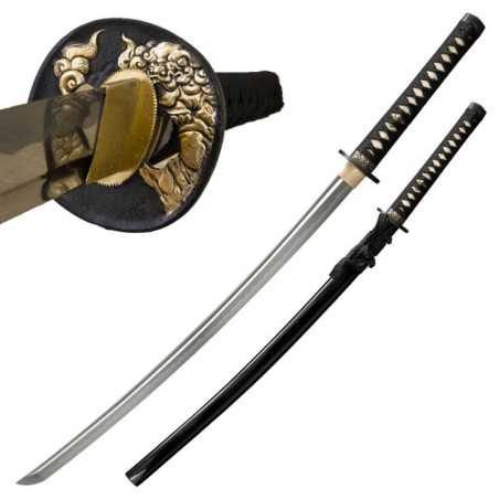 Gold Lion Katana